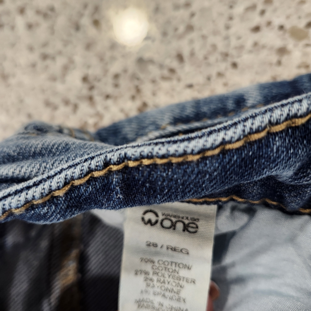 Warehouse Women's Skinny Jeans - Light Blue - Picture 3 of 3